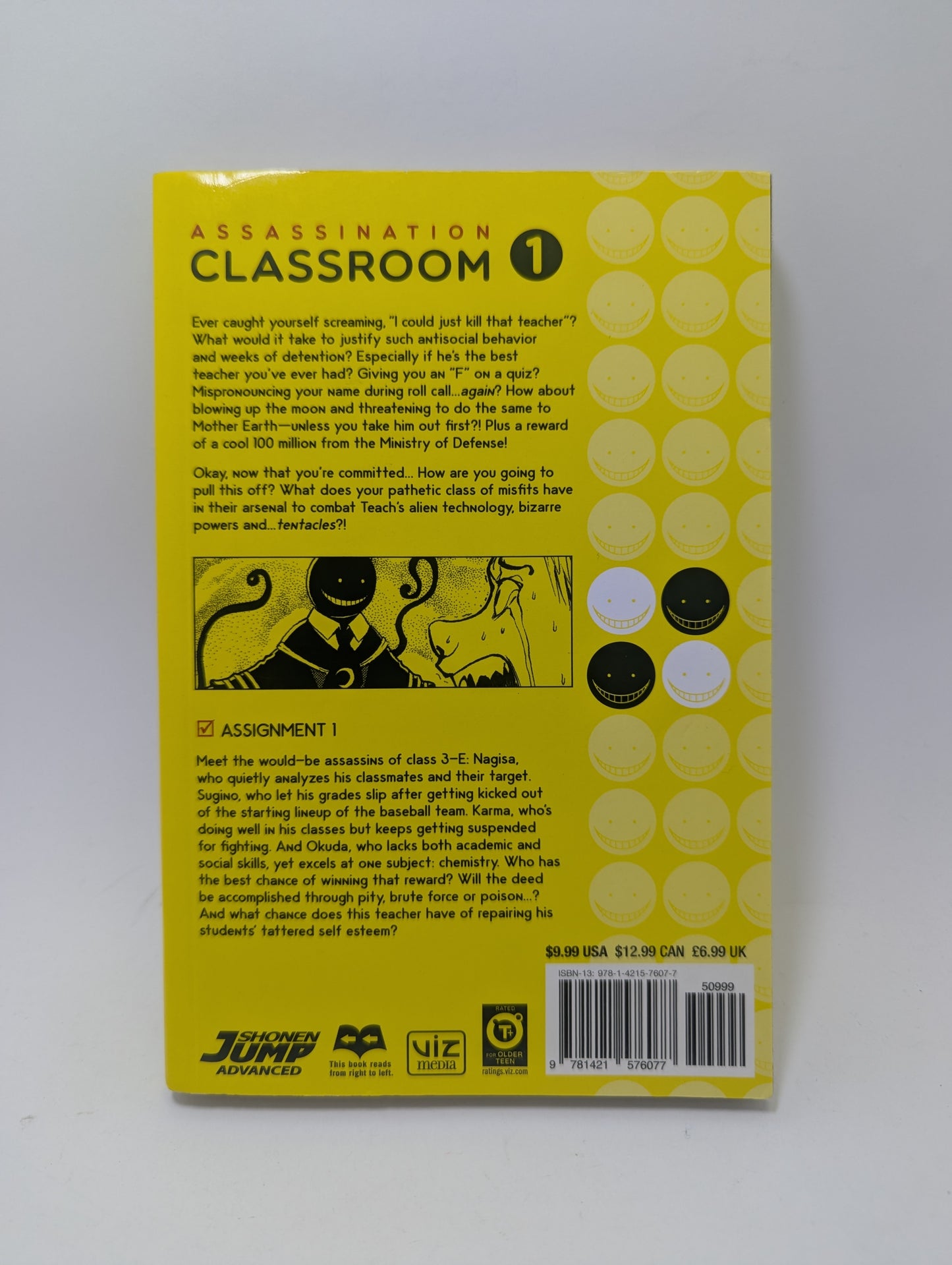 Assassination Classroom, Vol. 1 - Manga