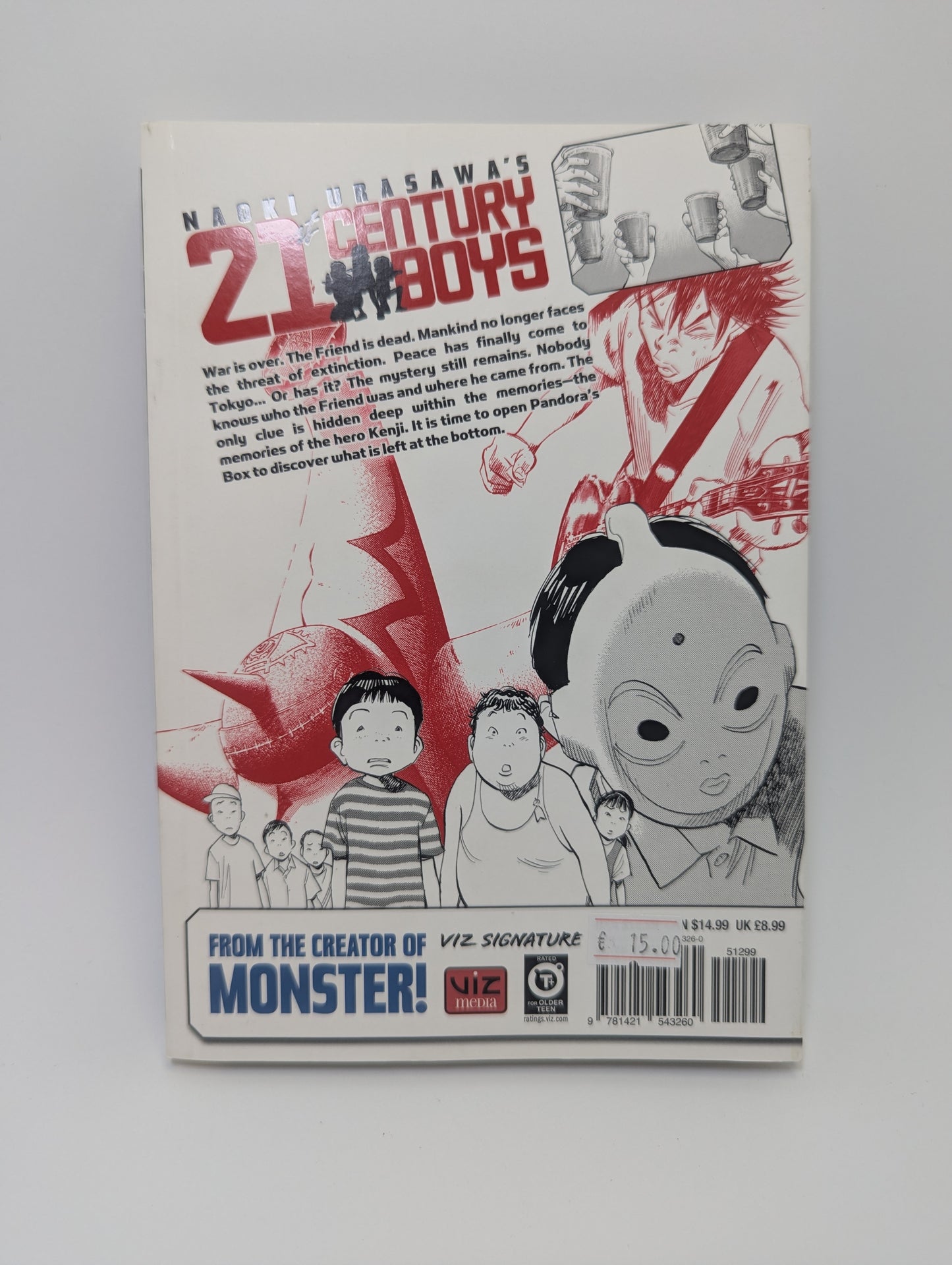 21st Century Boys, Vol. 1 - Manga