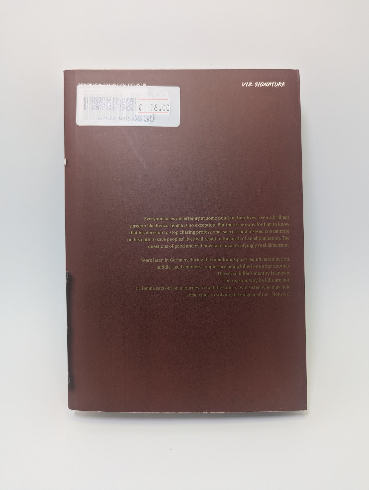 Monster, Vol. 1 – Manga