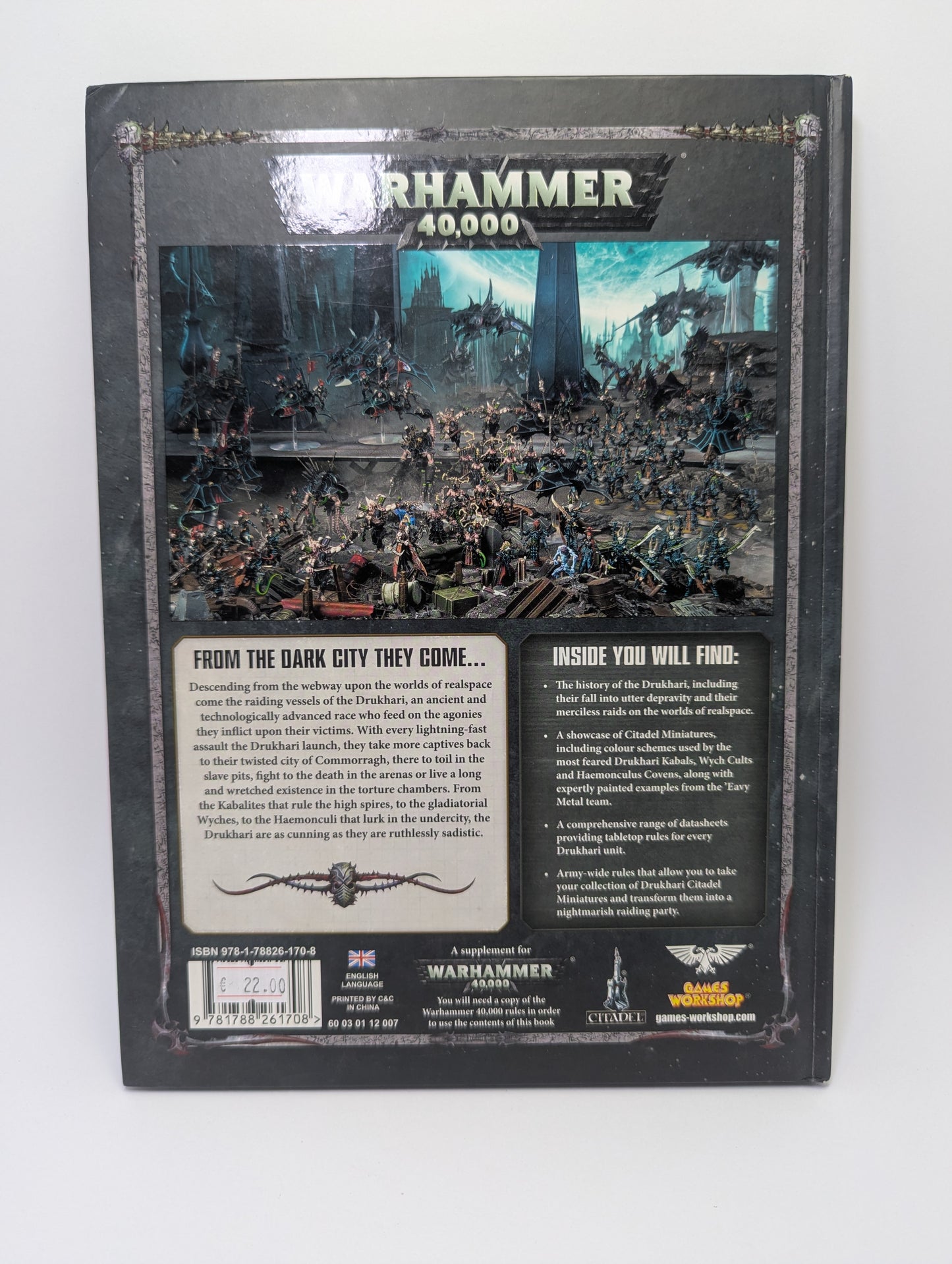 Codex: Drukhari - Warhammer 40k Knyga