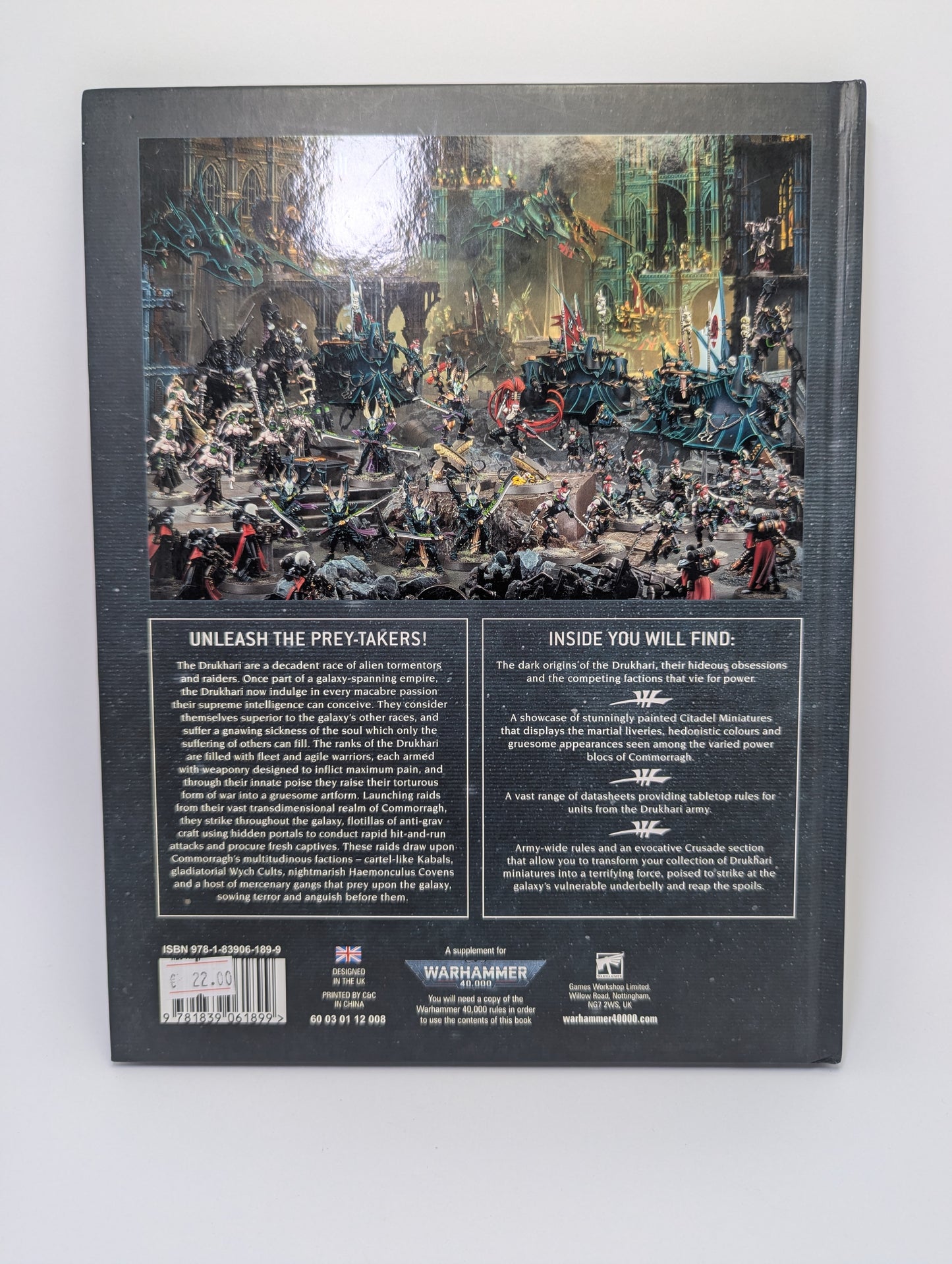 Codex: Drukhari - Warhammer 40k Knyga