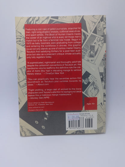 The Book of Human Insects - Grafinė Novelė