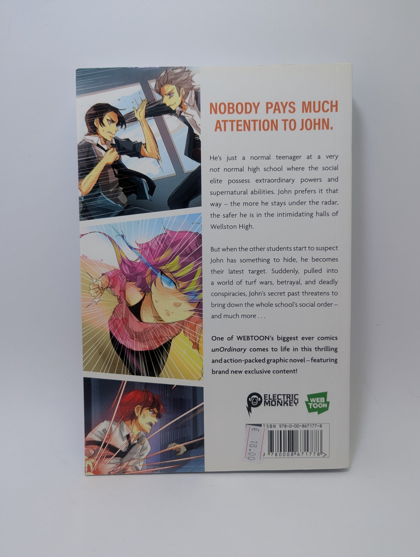 Unordinary, Vol. 1 - Grafinė Novelė