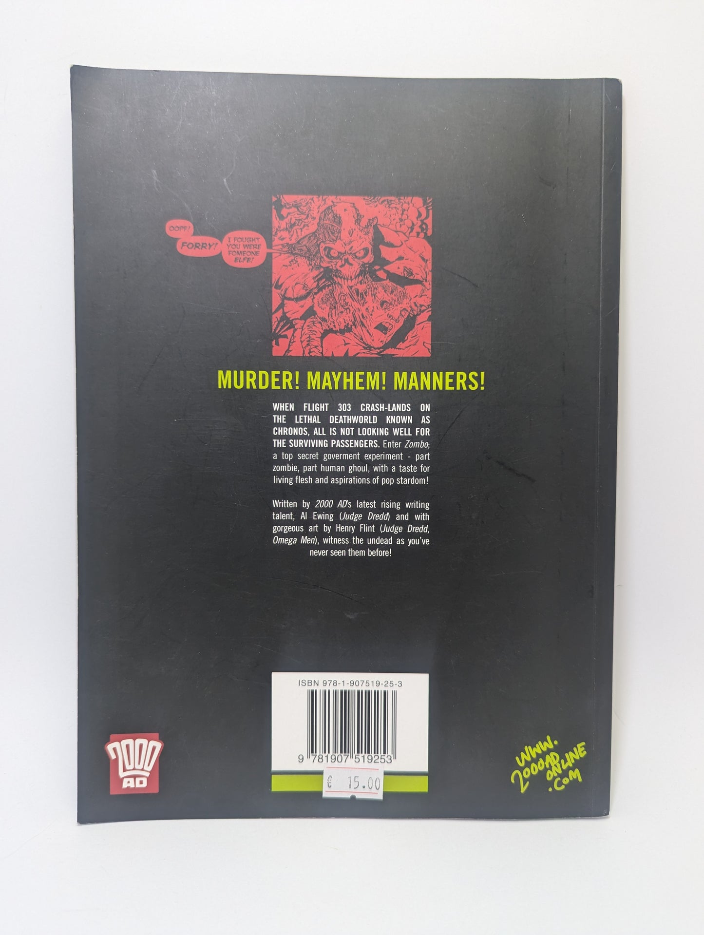 Zombo: Can I Eat You Please? - Grafinė Novelė