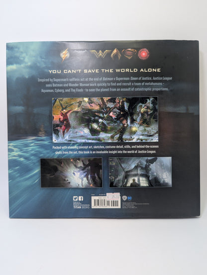 Justice League: The Art of the Film - Meno Knyga (Hardback)