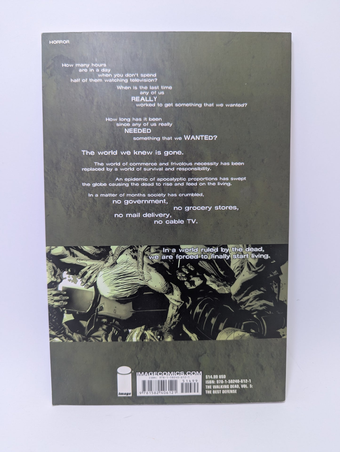 The Walking Dead, Vol. 5: The Best Defense - Grafinė Novelė