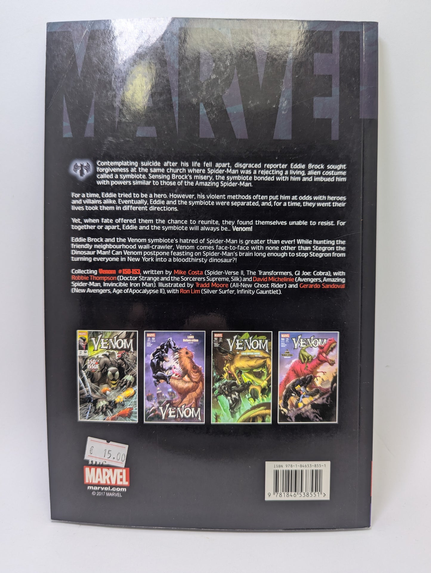 Venom: Land Before Crime - Grafinė Novelė