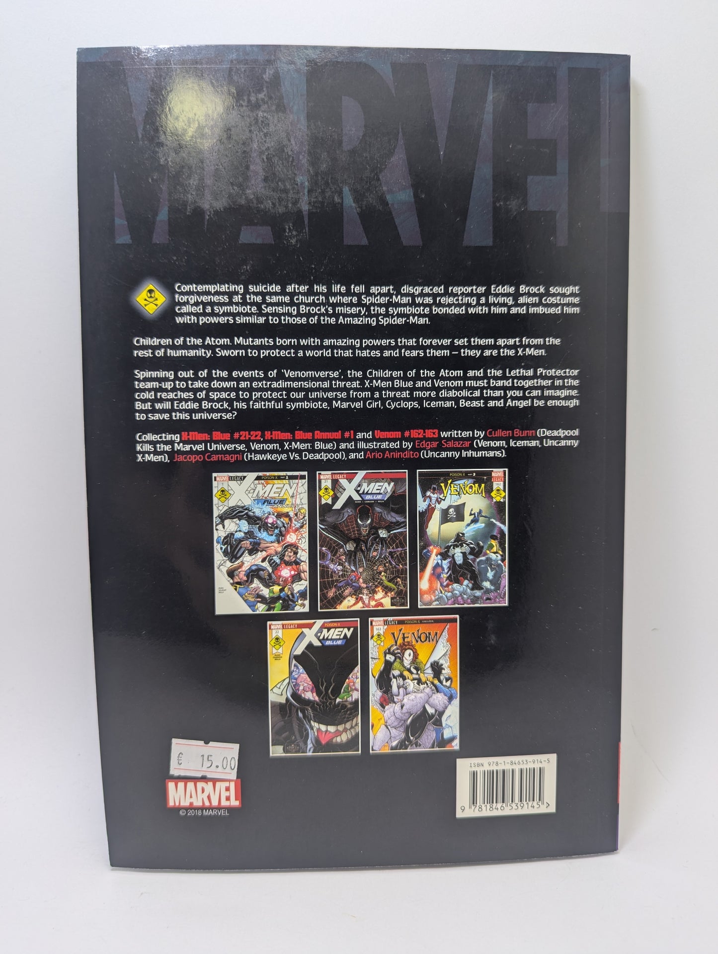 Venom & X-Men: Poison X - Grafinė Novelė