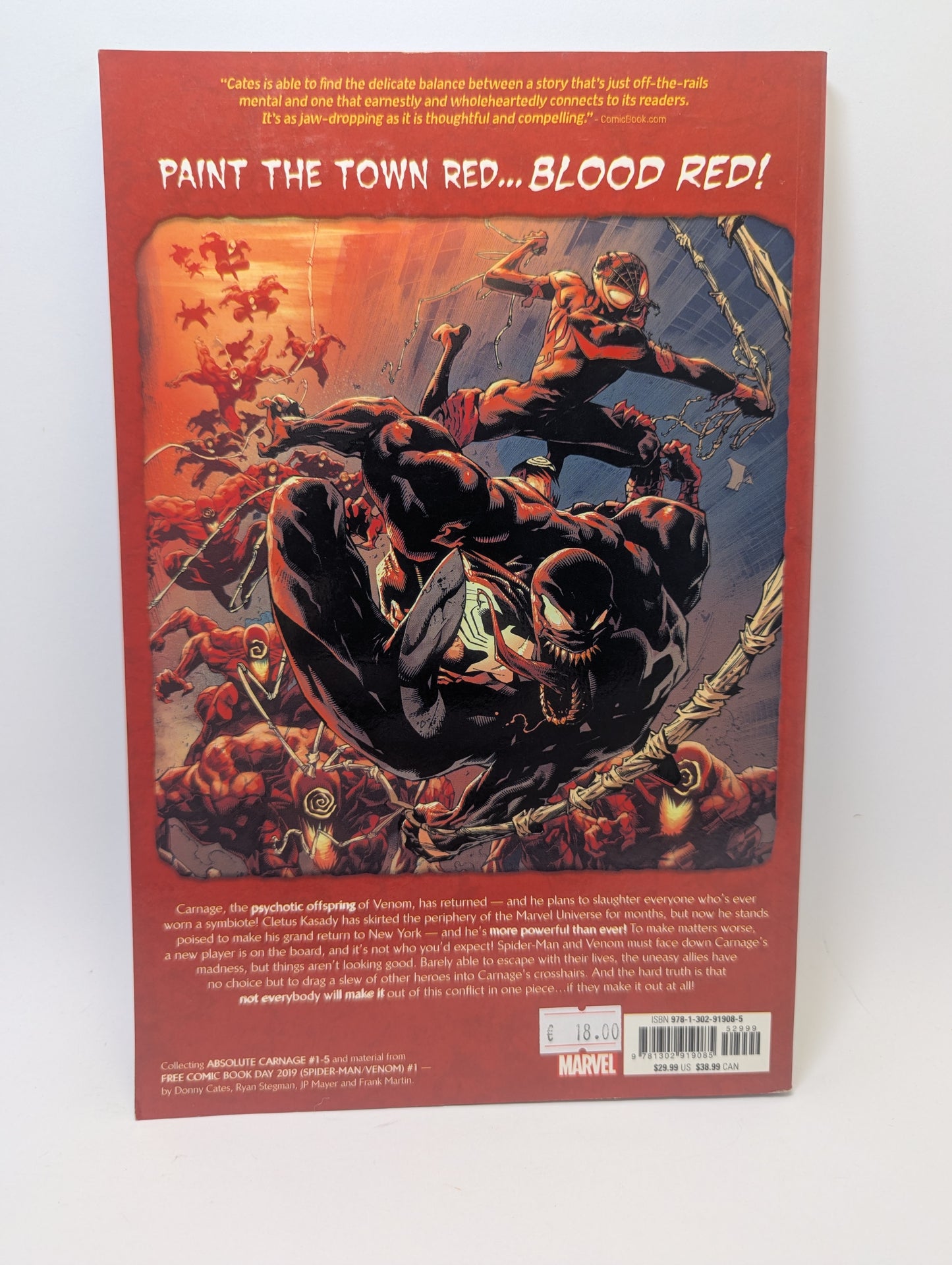 Absolute Carnage - Grafinė Novelė