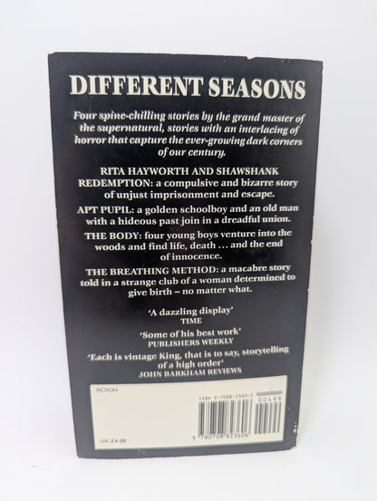 Stephen King: Different Seasons – Knyga