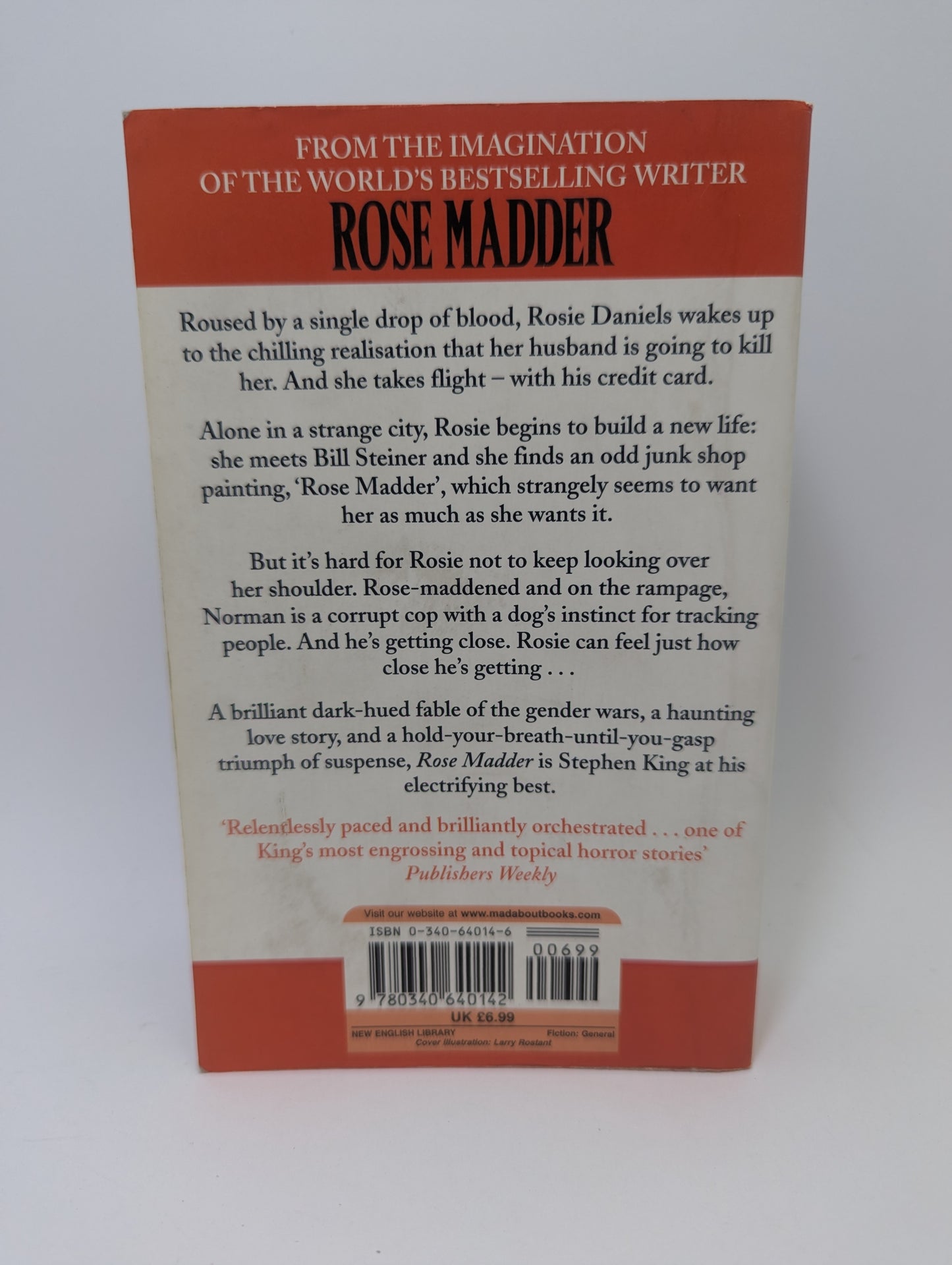 Stephen King: Rose Madder – Knyga