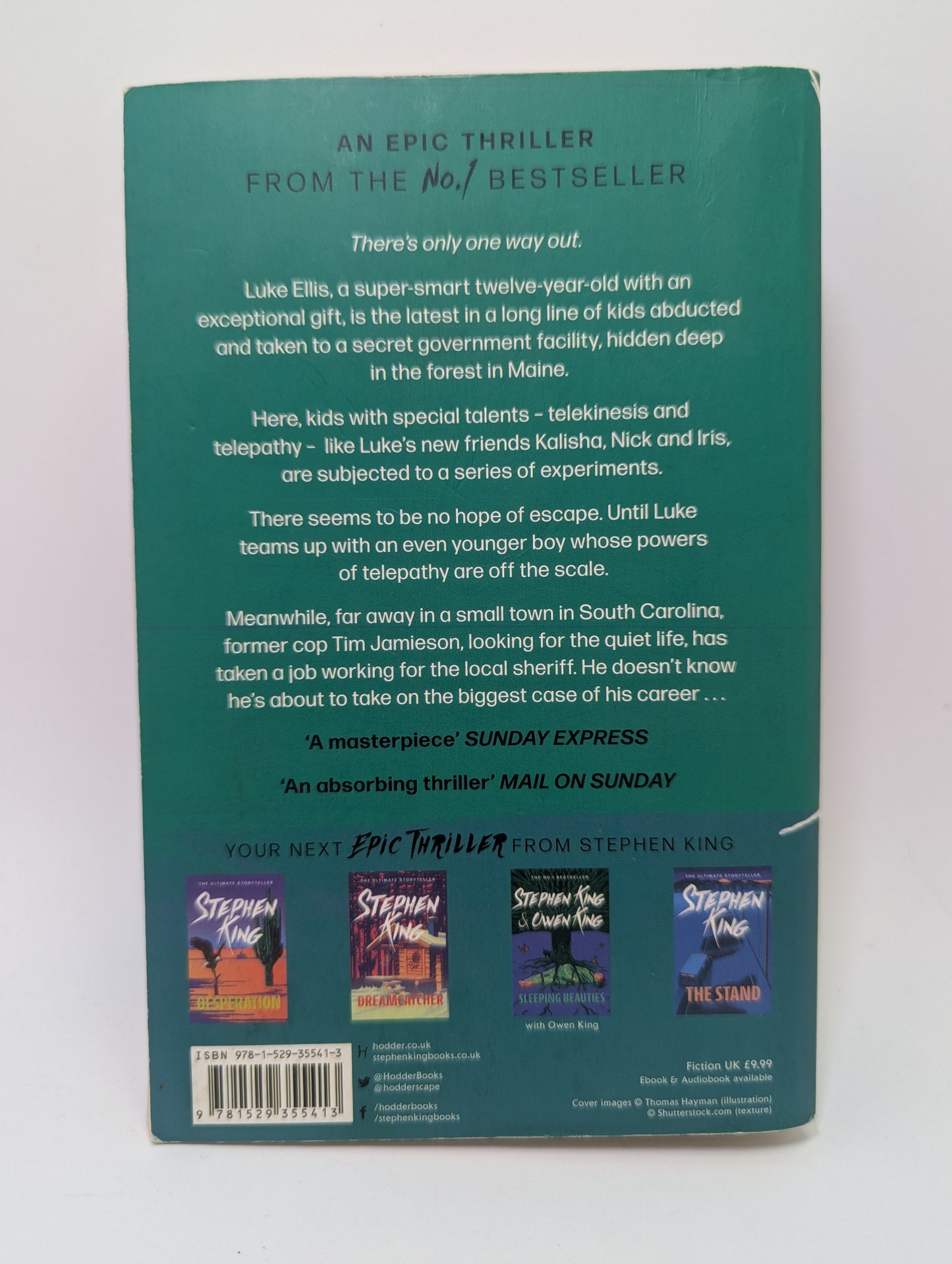 Stephen King: The Institute – Knyga