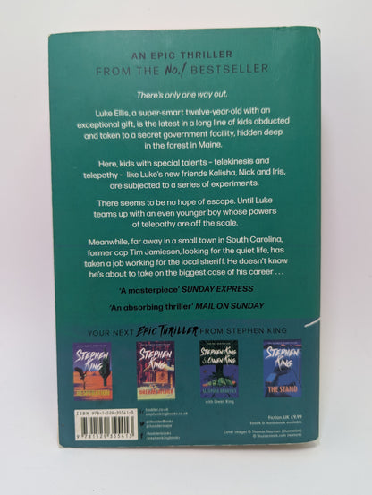 Stephen King: The Institute – Knyga