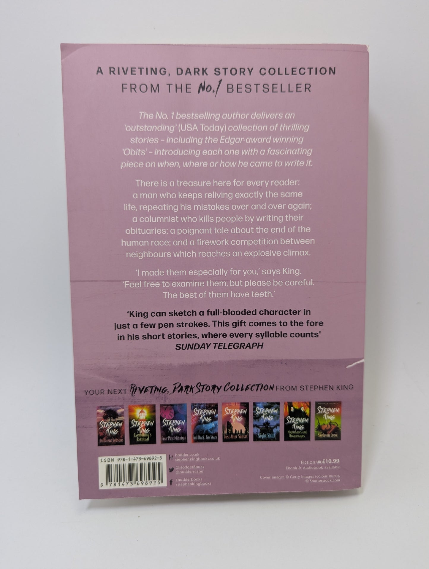 Stephen King: The Bazaar of Bad Dreams – Knyga