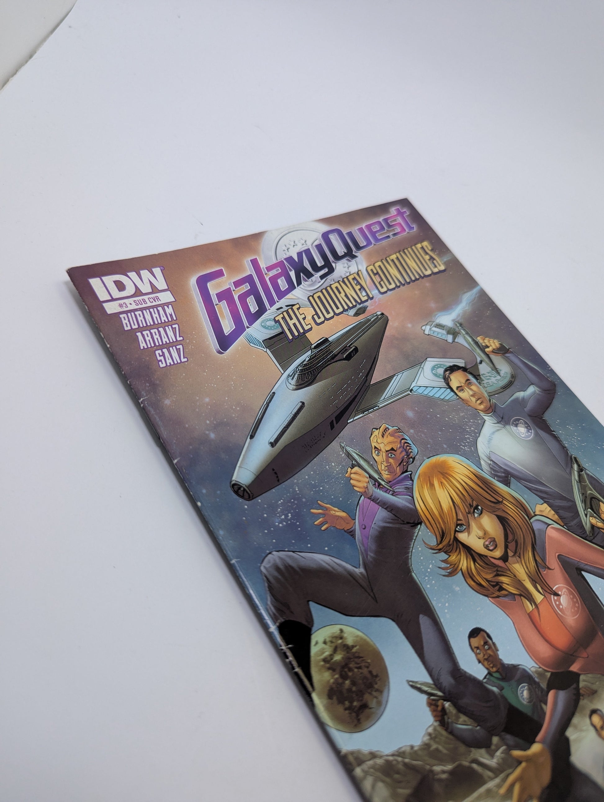 Galaxy Quest: The Journey Continues #3 (2015) – Komiksas TreasureHunt