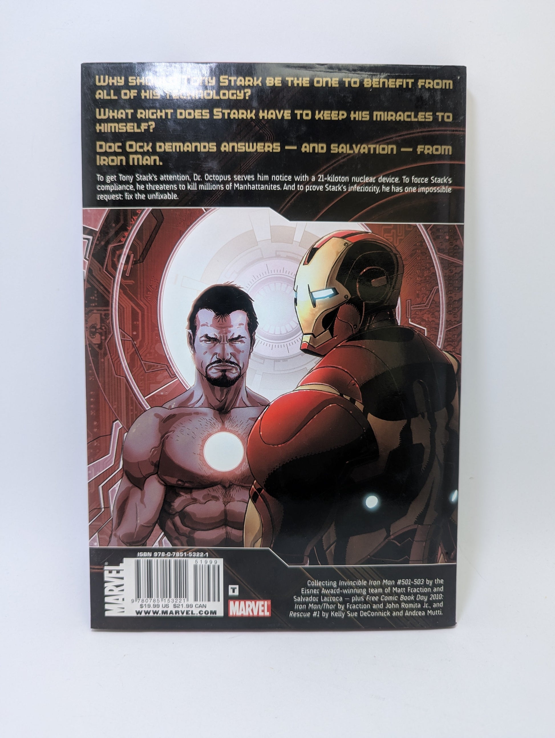 Invincible Iron Man: Unfixable, Vol. 8 – Grafinė novelė TreasureHunt