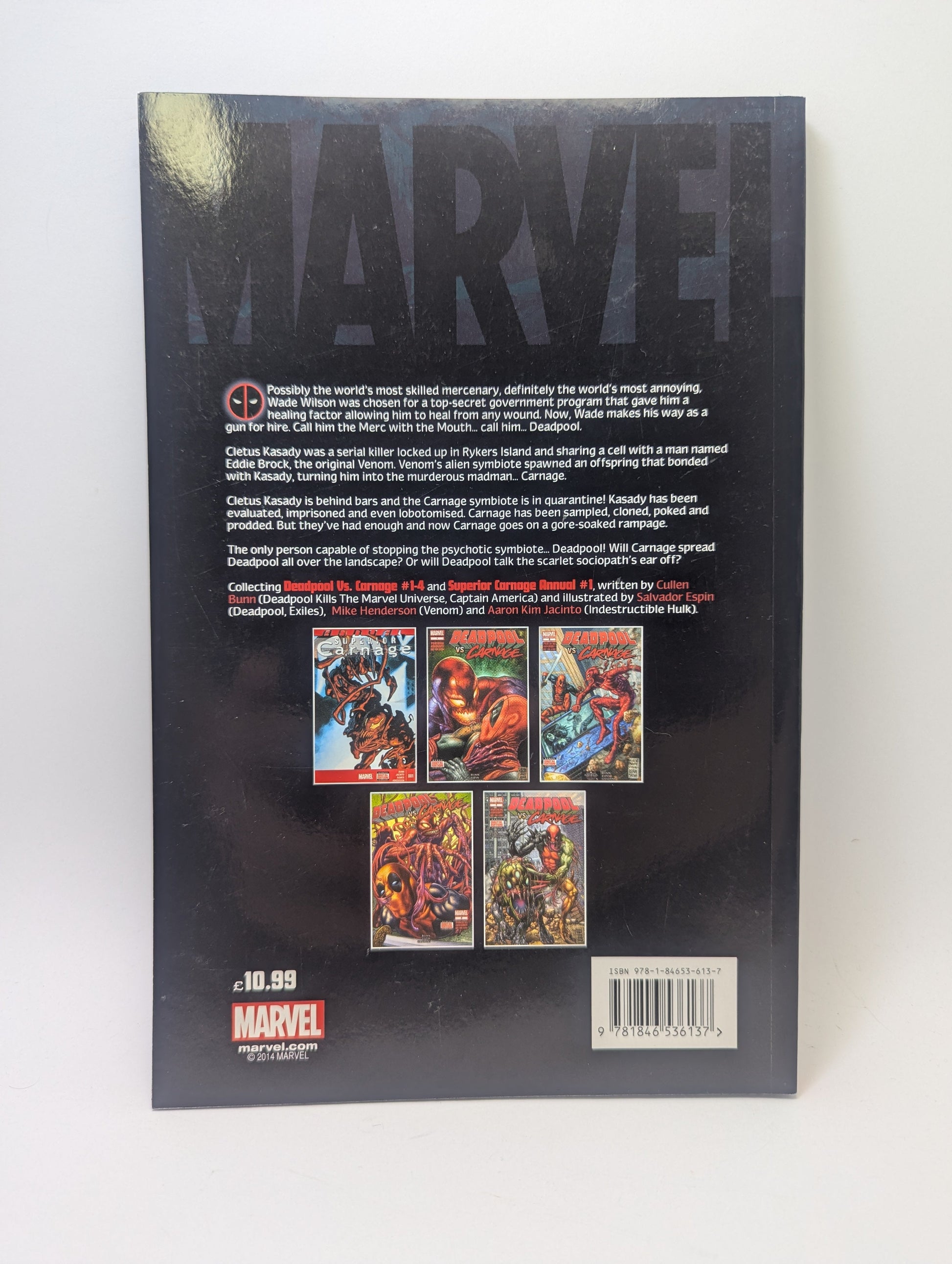 Deadpool Vs. Carnage - Grafinė novelė TreasureHunt