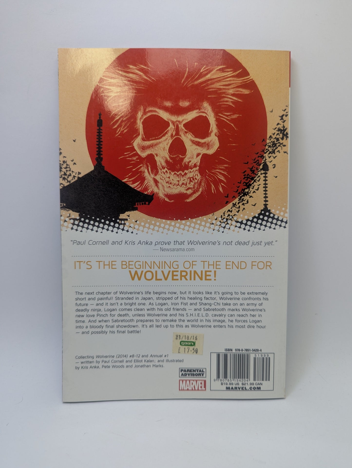 Wolverine: Three Months to Die, Book 2 - Grafinė novelė TreasureHunt