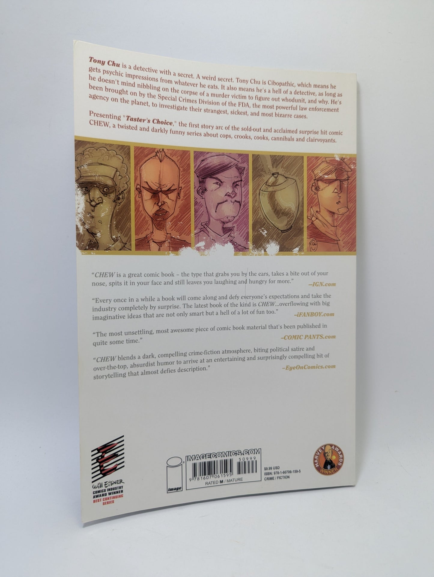 Chew, Vol. 1: Taster's Choice - Grafinė novelė TreasureHunt