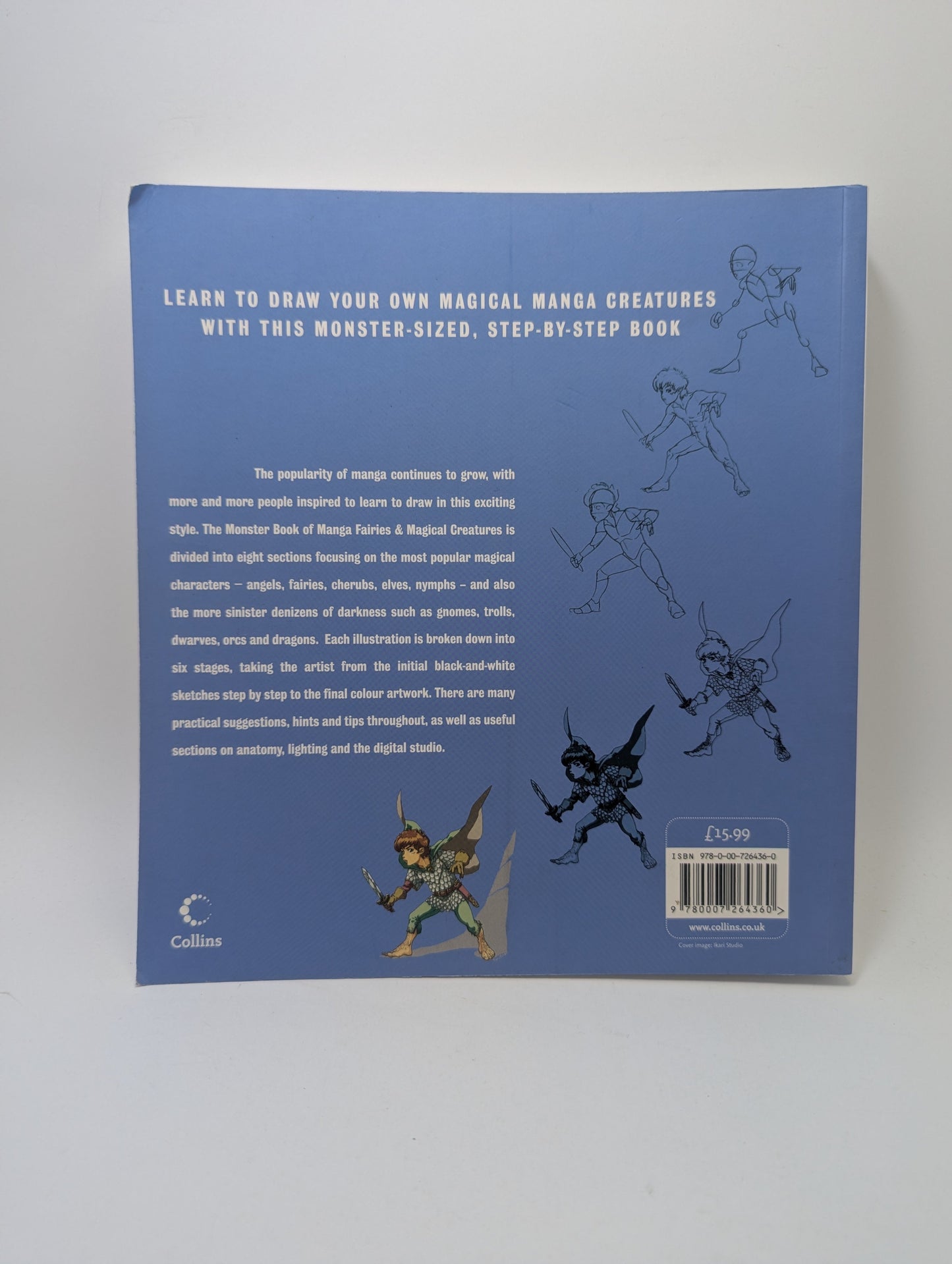 The Monster Book of Manga: Fairies and Magical Creatures – Knyga TreasureHunt