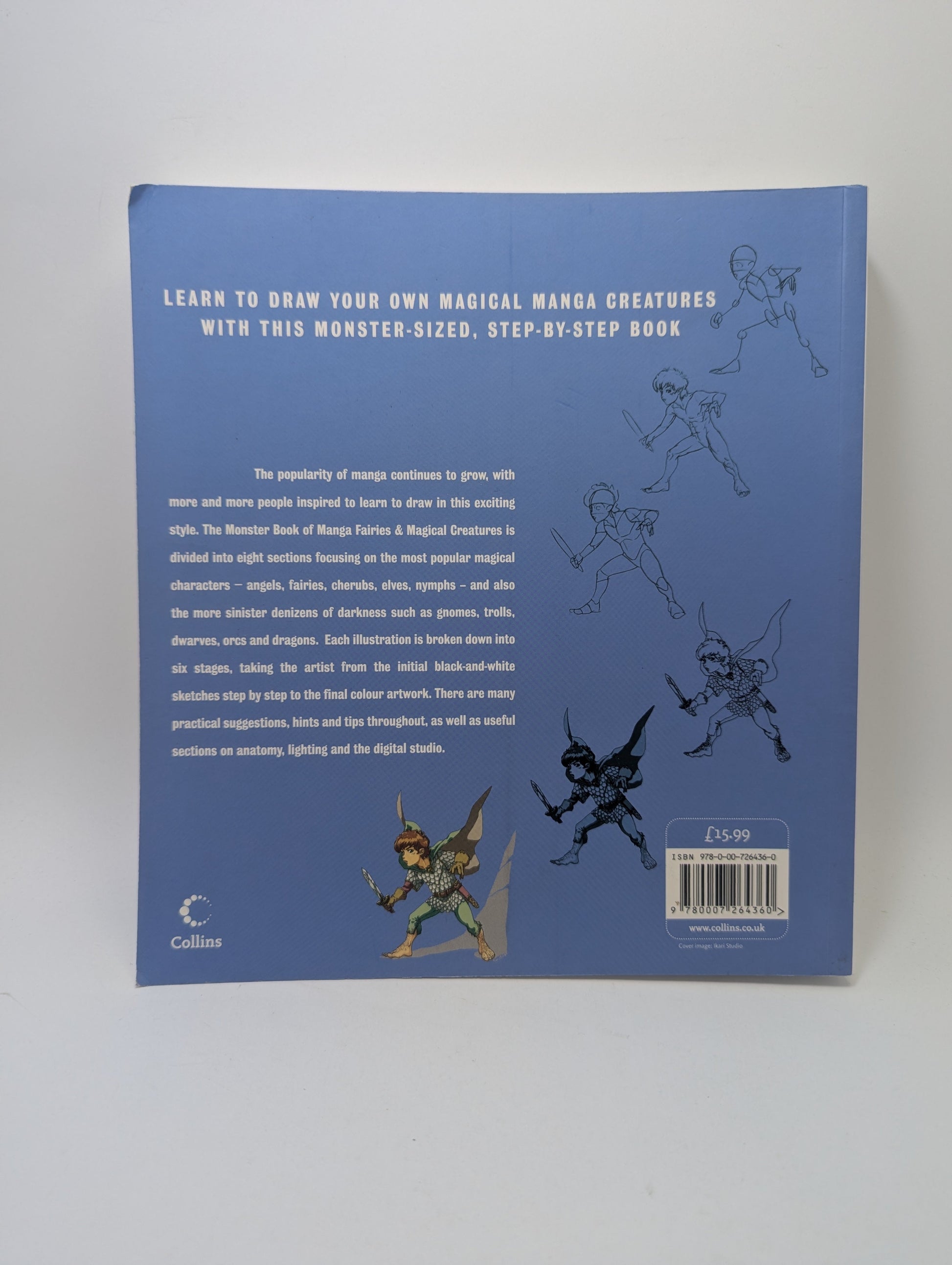 The Monster Book of Manga: Fairies and Magical Creatures – Knyga TreasureHunt