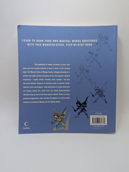 The Monster Book of Manga: Fairies and Magical Creatures – Knyga TreasureHunt