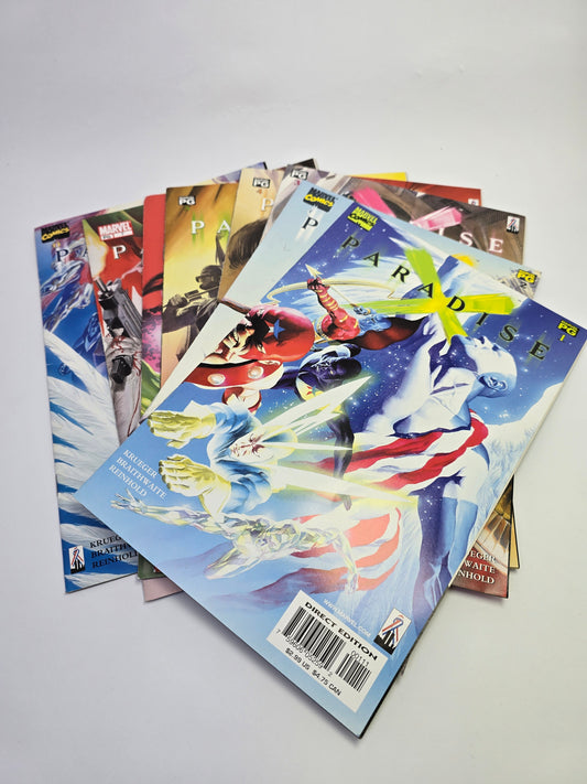 Paradise X 0-7 ir 2 specialus leidiniai komiksu rinkinys anglu kalba