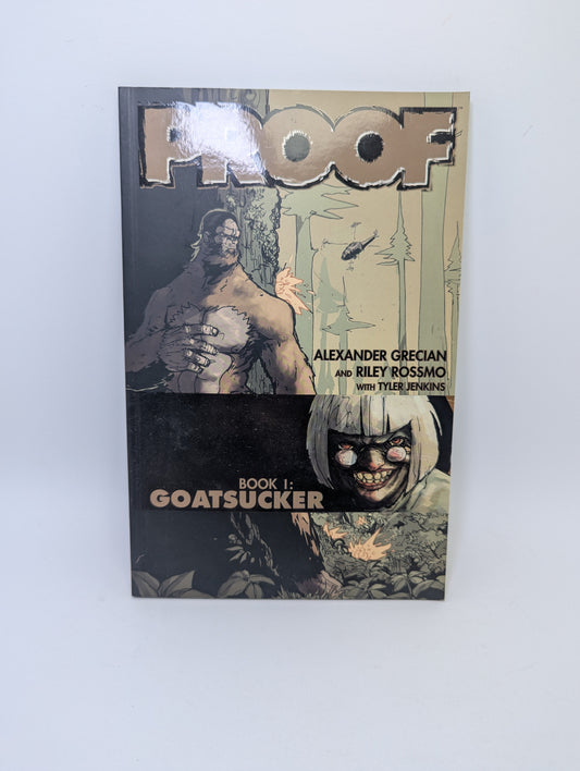„Proof, Book 1: Goatsucker“ – grafinė novelė anglų kalba

