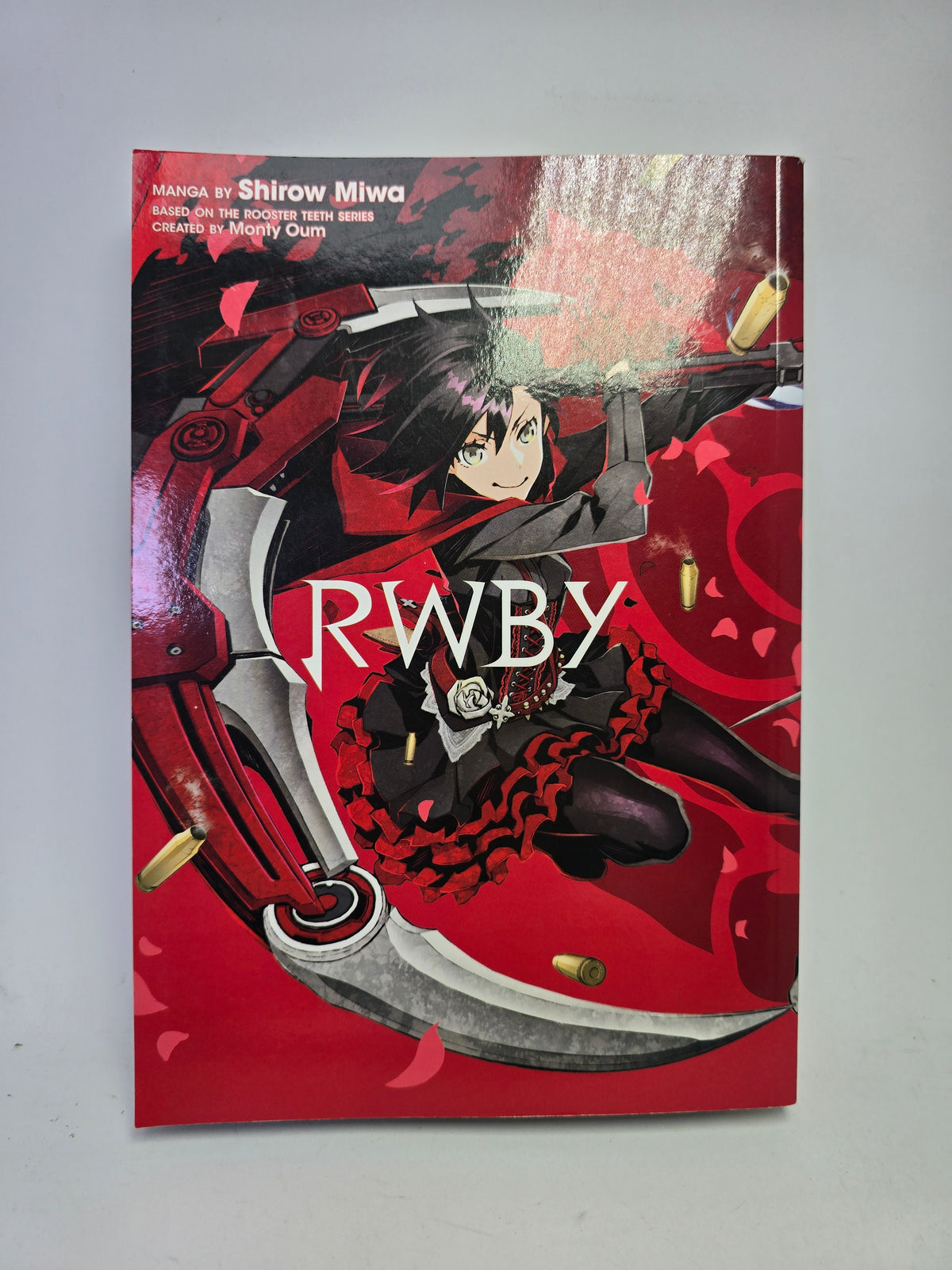 RWBY Vol 1 manga knyga anglu kalba