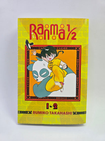 Ranma 1/2 Vol 1-2 Rumiko Takahashi manga knyga anglu kalba