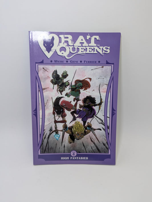  „Rat Queens, Vol. 4“ – Grafinė novelė anglų kalba