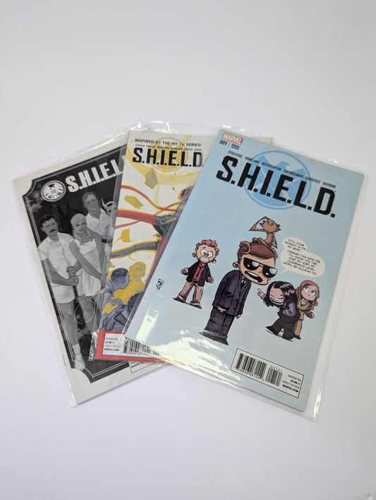 SHIELD #1-3 Komiksai