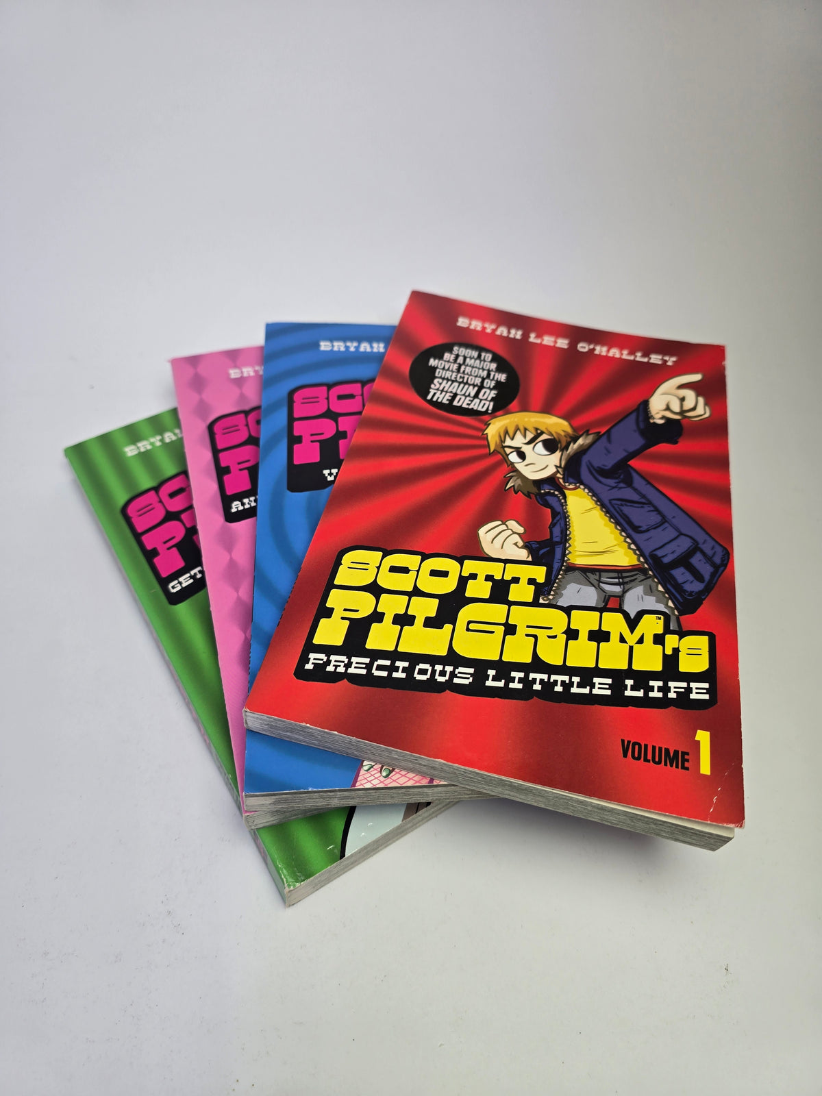 Scott Pilgrim Vol 1-4 grafinių novelių rinkinys anglų kalba