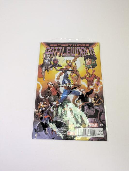 Secret Wars: Battleworld #1 Komiksas