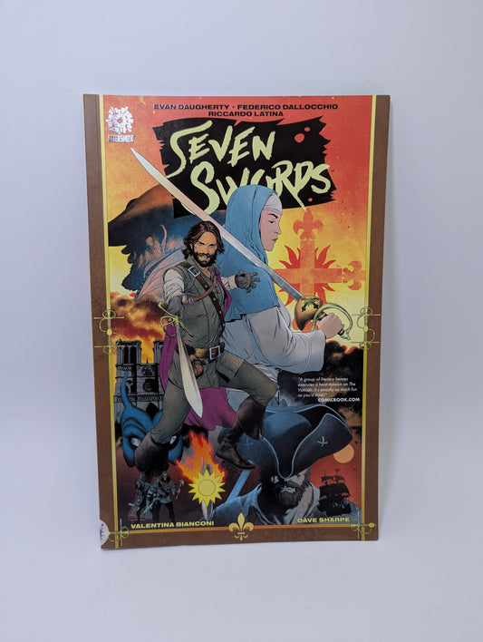  „Seven Swords“ – Grafinė novelė anglų kalba