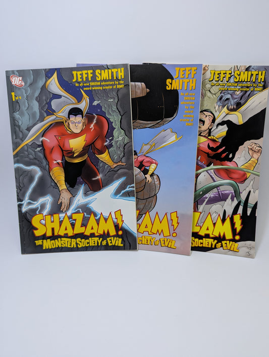  „Shazam! The Monster Society of Evil, Vol. 1-3“ - Grafinė novelė anglų kalba