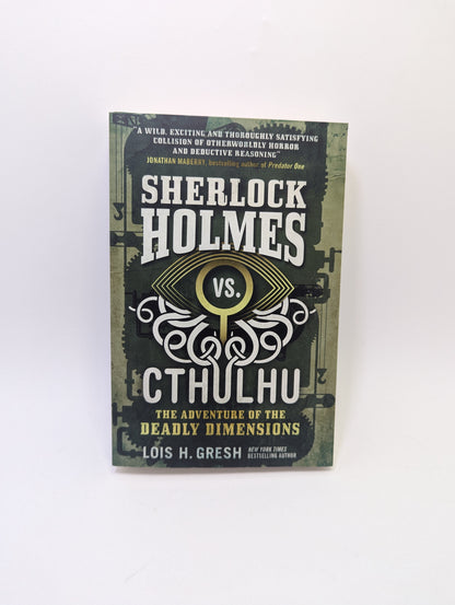 Sherlock Holmes vs. Cthulhu knygos viršelis anglų kalba