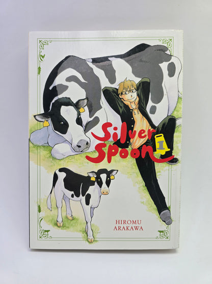 Silver Spoon Vol 1 Hiromu Arakawa manga knyga anglu kalba