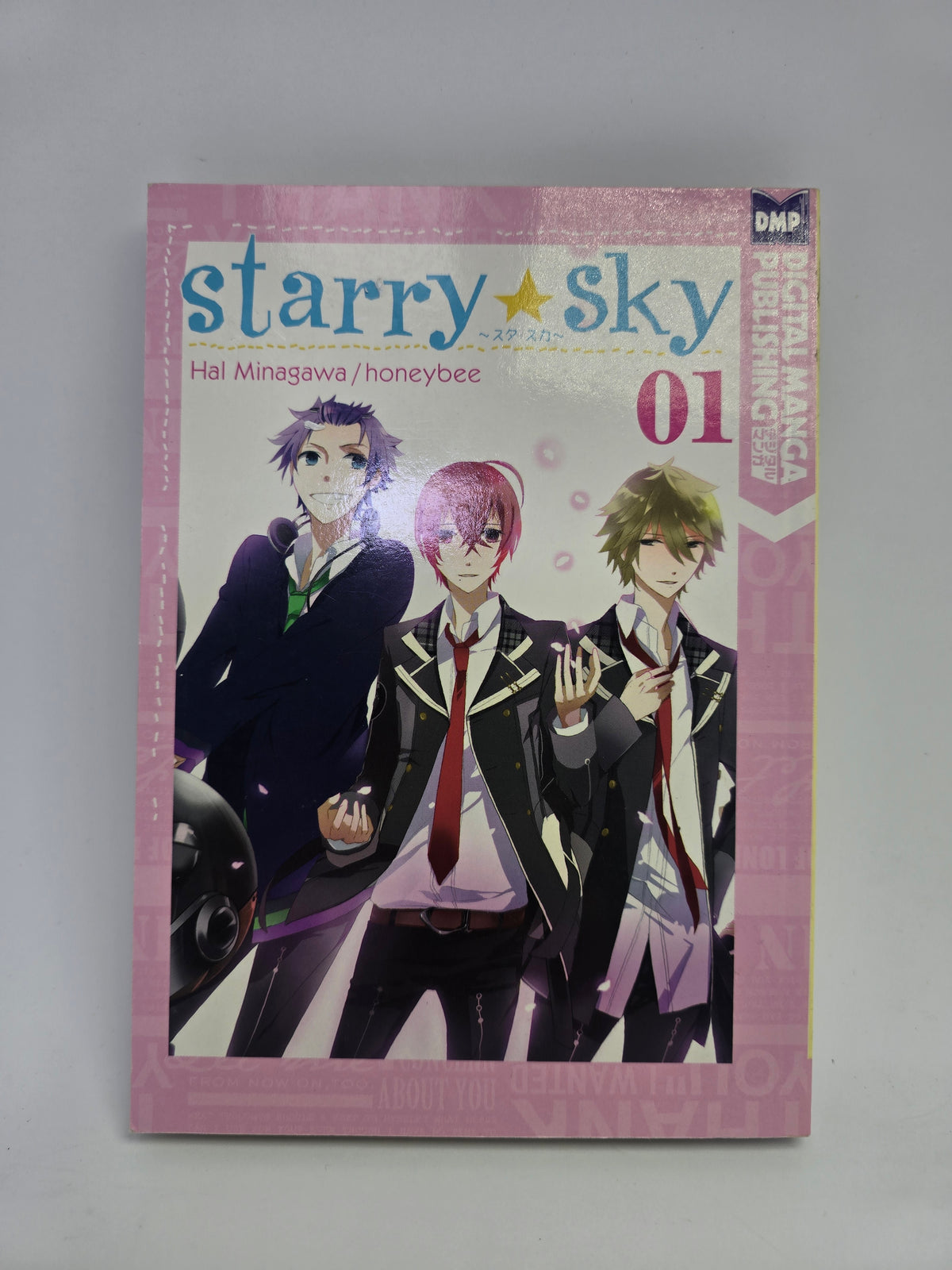 Starry Sky Vol 01 Hal Minagawa honeybee Digital Manga Publishing anglu kalba