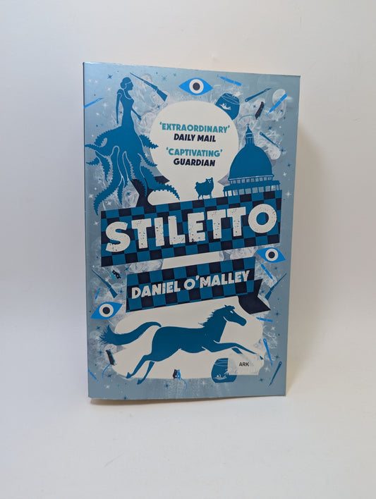  Stiletto – Daniel O'Malley – Knyga anglų kalba