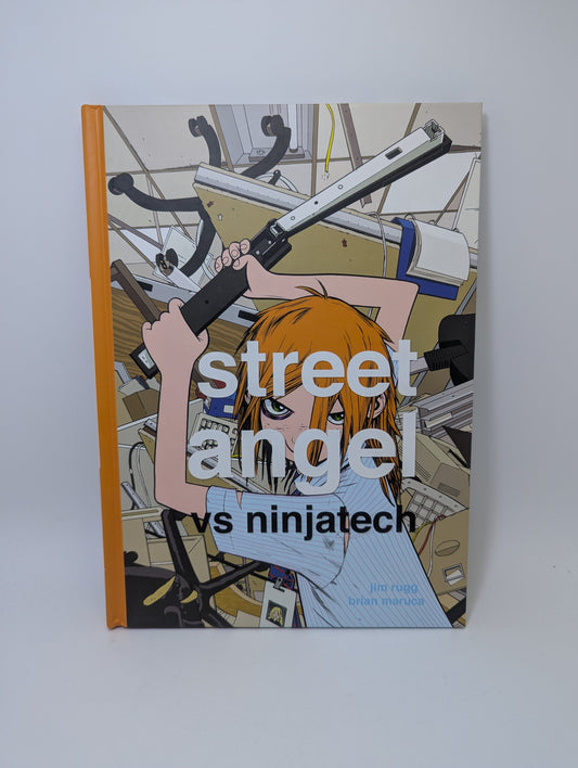 „Street Angel vs Ninjatech“ – grafinė novelė anglų kalba

