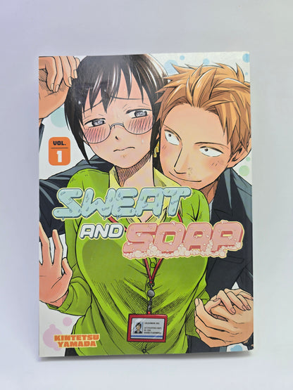 Sweat and Soap Vol 1 Kintetsu Yamada manga anglu kalba