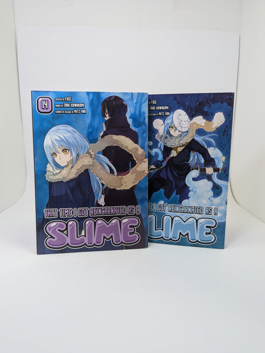That Time I Got Reincarnated as a Slime Vol. 14 & 15 manga viršelis