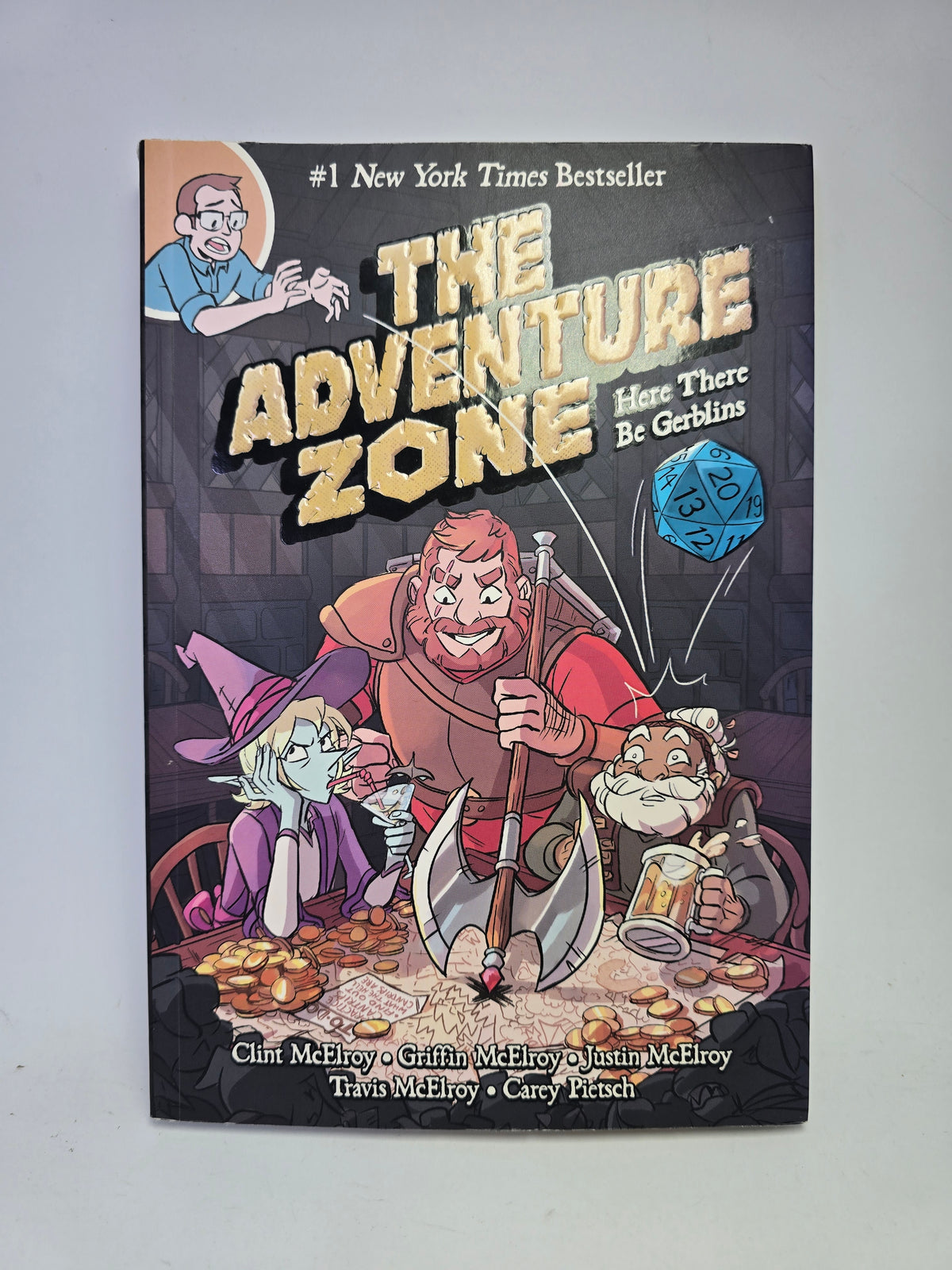 The Adventure Zone Here There Be Gerblins grafine novele anglu kalba