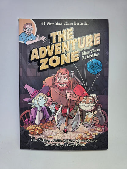 The Adventure Zone Here There Be Gerblins grafine novele anglu kalba