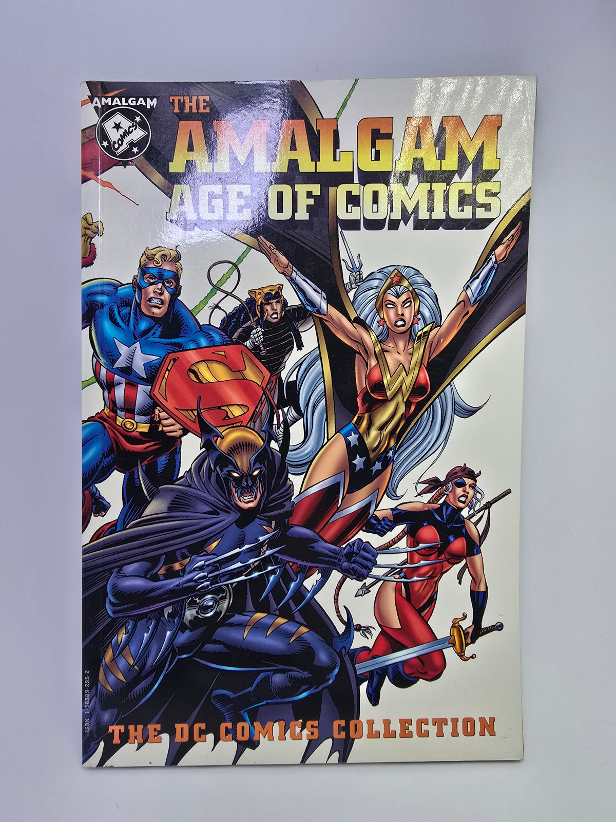 The Amalgam Age of Comics The DC Comics Collection grafinės novelės viršelis   