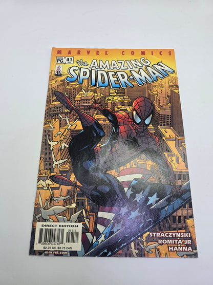 The Amazing Spider-Man 41 Marvel Straczynski Romita Jr komiksas anglu kalba