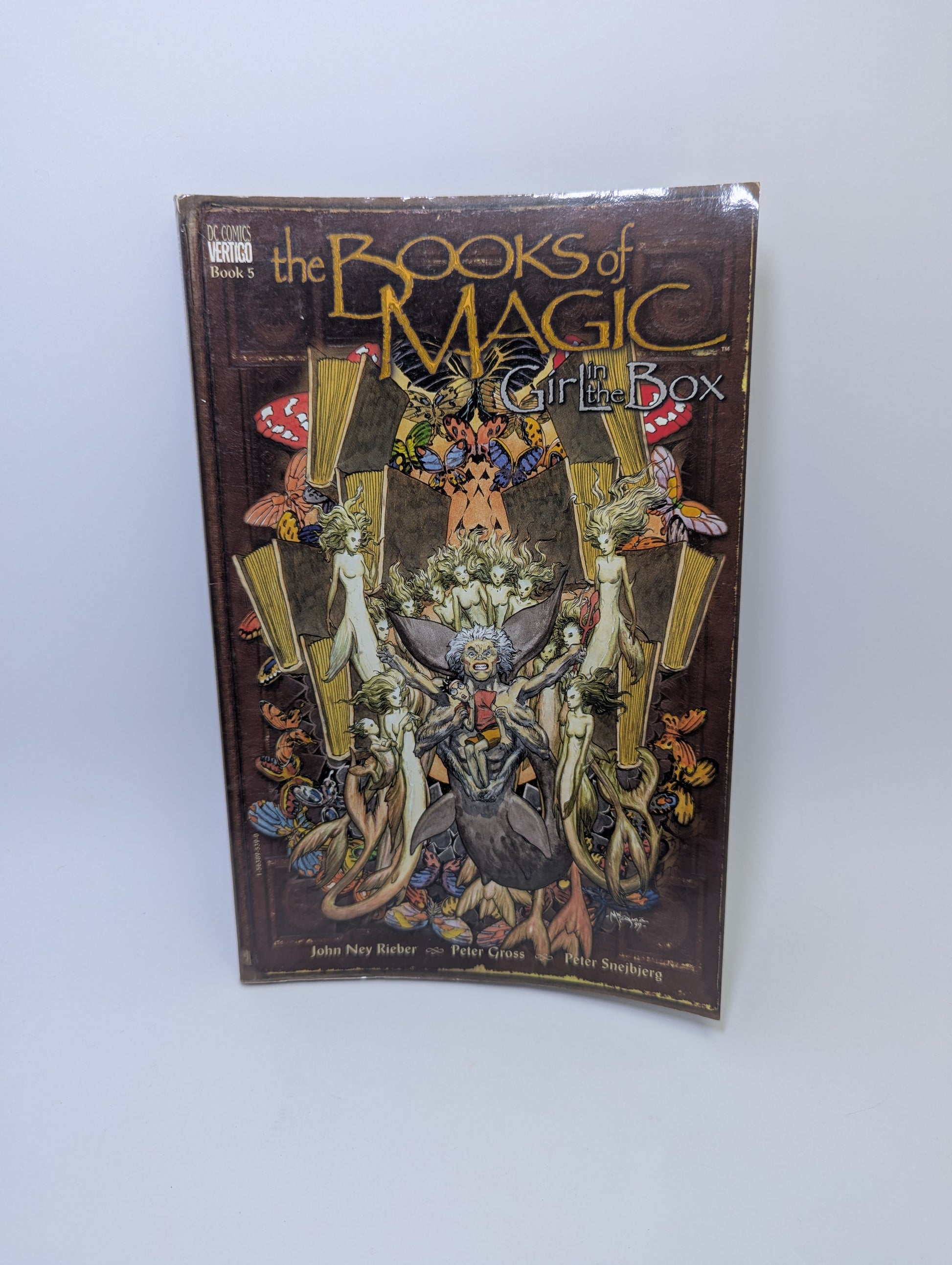  „The Books of Magic: Girl in the Box, Vol. 5“ – Grafinė novelė anglų kalba