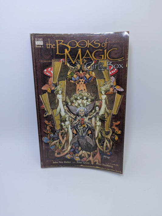  „The Books of Magic: Girl in the Box, Vol. 5“ – Grafinė novelė anglų kalba