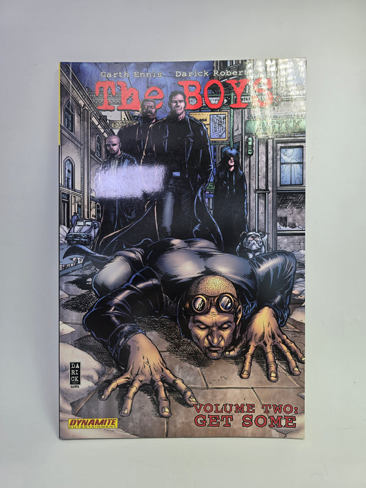 The Boys Vol 2 Get Some Dynamite grafine novele anglu kalba